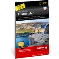 Høyfjellskart Preikestolen